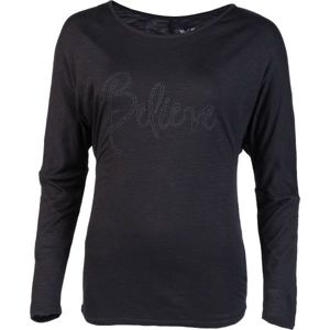 Willard ROLLA fekete XL - Hosszú ujjú női póló