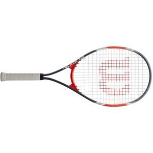 Wilson FUSION XL Rekreációs teniszütő, sötétszürke,narancssárga, méret