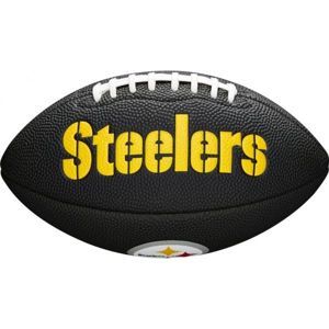 Wilson MINI NFL TEAM SOFT TOUCH FB BL PT Mini labda amerikai futballhoz, fekete, méret os