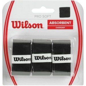 Wilson PRO SOFT OVERGRIP Grip teniszütőre, fekete, méret
