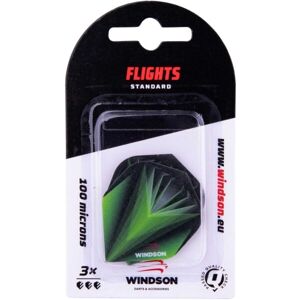 Windson CHALLENGER Három darab darts toll, zöld, méret os