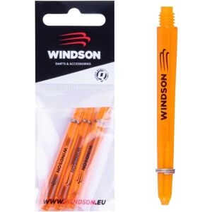 Windson NYLON SHAFT MEDIUM 3 KS Nejlon darts szár készlet, narancssárga, méret