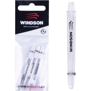 Windson NYLON SHAFT MEDIUM 3 KS Nejlon darts szár készlet, átlátszó, méret