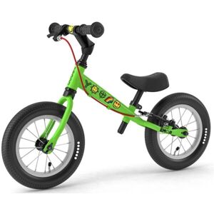 Yedoo TOO TOO EMOJI Futókerékpár, zöld, méret 12" (90–110 cm)