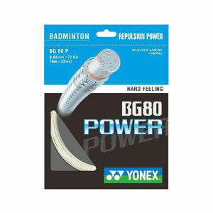 Yonex BG 80 POWER Tollasütő húr, fehér, méret